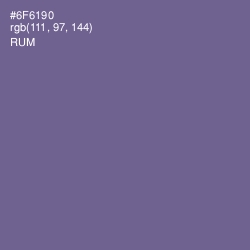 #6F6190 - Rum Color Image