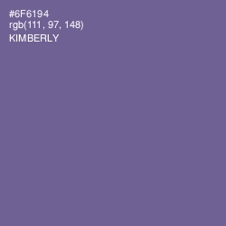 #6F6194 - Kimberly Color Image