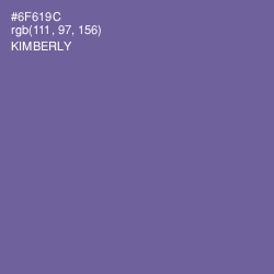 #6F619C - Kimberly Color Image