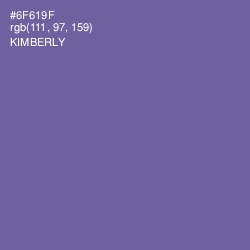 #6F619F - Kimberly Color Image