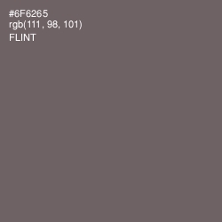 #6F6265 - Flint Color Image