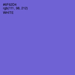 #6F62D4 - Blue Marguerite Color Image