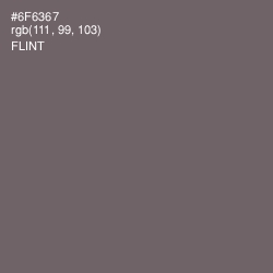 #6F6367 - Flint Color Image