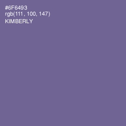#6F6493 - Kimberly Color Image