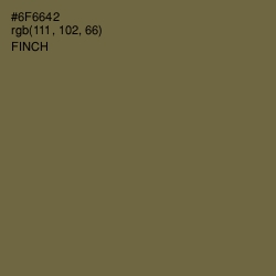 #6F6642 - Finch Color Image