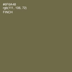 #6F6A48 - Finch Color Image