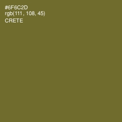 #6F6C2D - Crete Color Image