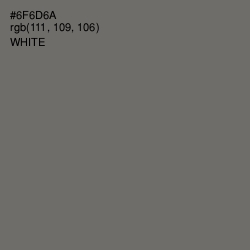 #6F6D6A - Dove Gray Color Image