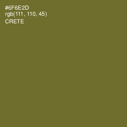 #6F6E2D - Crete Color Image