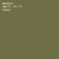 #6F6E47 - Finch Color Image