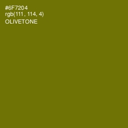 #6F7204 - Olivetone Color Image