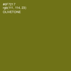 #6F7217 - Olivetone Color Image