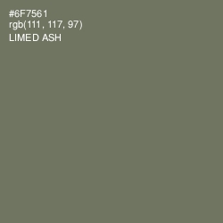 #6F7561 - Limed Ash Color Image