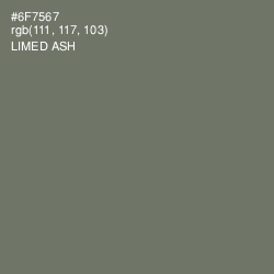 #6F7567 - Limed Ash Color Image