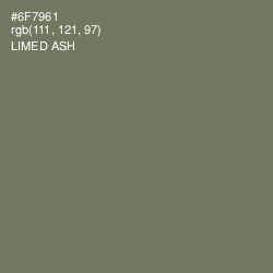 #6F7961 - Limed Ash Color Image