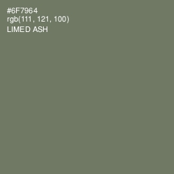 #6F7964 - Limed Ash Color Image