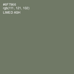 #6F7966 - Limed Ash Color Image