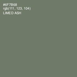 #6F7B68 - Limed Ash Color Image