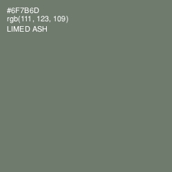 #6F7B6D - Limed Ash Color Image