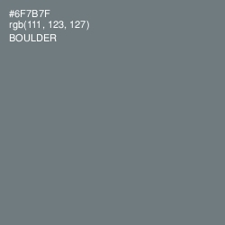 #6F7B7F - Boulder Color Image