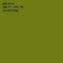 #6F7C13 - Olivetone Color Image