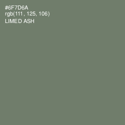 #6F7D6A - Limed Ash Color Image