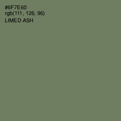 #6F7E60 - Limed Ash Color Image