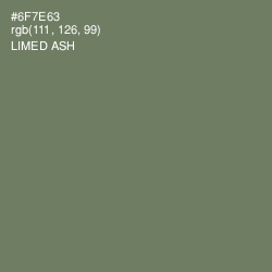 #6F7E63 - Limed Ash Color Image