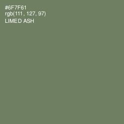 #6F7F61 - Limed Ash Color Image