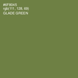 #6F8045 - Glade Green Color Image