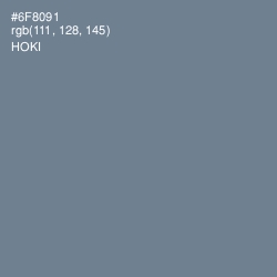 #6F8091 - Hoki Color Image