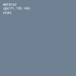 #6F8192 - Hoki Color Image