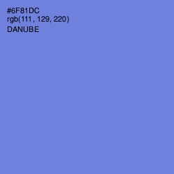 #6F81DC - Danube Color Image