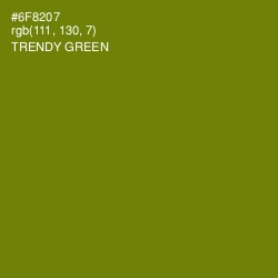 #6F8207 - Trendy Green Color Image