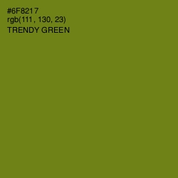 #6F8217 - Trendy Green Color Image