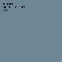 #6F8695 - Hoki Color Image