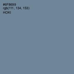 #6F8699 - Hoki Color Image