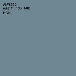 #6F8792 - Hoki Color Image