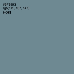 #6F8993 - Hoki Color Image