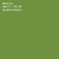 #6F9140 - Glade Green Color Image