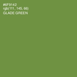 #6F9142 - Glade Green Color Image