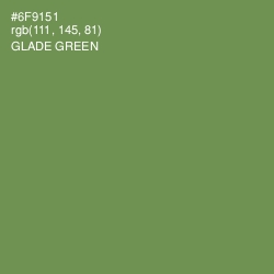 #6F9151 - Glade Green Color Image