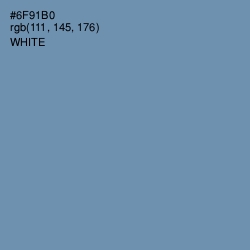 #6F91B0 - Ship Cove Color Image