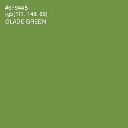#6F9445 - Glade Green Color Image