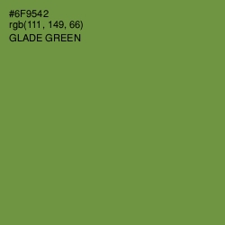 #6F9542 - Glade Green Color Image