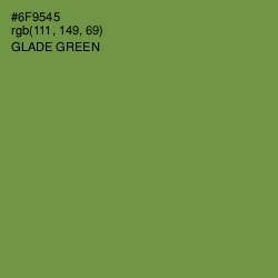 #6F9545 - Glade Green Color Image