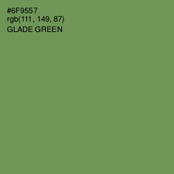#6F9557 - Glade Green Color Image