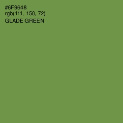 #6F9648 - Glade Green Color Image