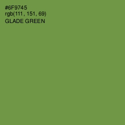 #6F9745 - Glade Green Color Image