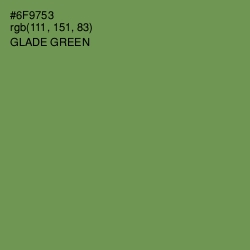 #6F9753 - Glade Green Color Image